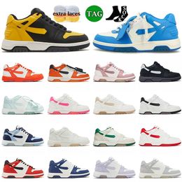 Designer 2023 Fashion Out Of Office Low Casual Shoes Famous Offs Vintage Skate White Sneakers OOO Black White Dark Blue Leather Dhgates Men Women Coach Trainers 36-45