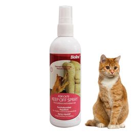 Repellents Indoor Outdoor Cat Anti Scratch Spray Pet Forbidden Area Spray Cats Dogs Scratching Stop Door Sofa Furniture Protection 175ml