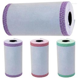 Rolls Color Thermal Paper Mini Printer 57 30 Edge Sticky Self-adhesive For Paperang P1 Peripage A6/A8