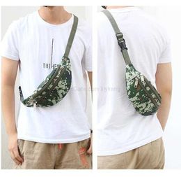 Outdoor Camouflage Chest Bag Fashion Outdoor Waterproof Single Shoulder sling Bags Multifunctional Phone pocket Waistpack Hiking Sports Waist Packs