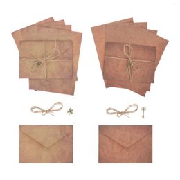 Gift Wrap Kraft Paper Vintage Festival Supply Valentine Portable Writing Household Letter Envelopes