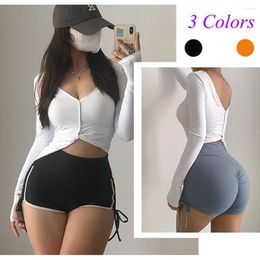 Active Shirts Reversible Women Yoga Tops Breathable Quick-drying Anti-Shrink Fitness Slim 2023 Spring And Summer Tight Sports Clothes