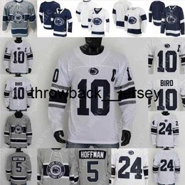 Thr Penn State Nittany Lions Hockey Jersey Ture Linden Connor McMenamin Kevin Wall Connor MacEachern Ben Schoen Ryan Kirwan Xander Lamppa Paul DeNaples Liam Soulier