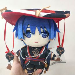 Plush Dolls Anime Game Genshin Impact Scaramouche Plush Cotton Doll Pillow Cosplay Cartoon Props Accessories 230603