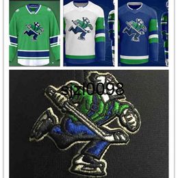 Sj98 CeoCustom Johnny Canuck AHL 2021 Hockey Jersey Any Number And Name Mens Womens Youth All Stitched size s-4xl top quality