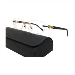 Womens Eyeglasses Frame Clear Lens Men Sun Gases Fashion Style Protects Eyes UV400 With Case 0318