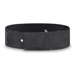 Varumärkesdesigner avancerade lyxiga män och kvinnors armband mode unisex smycken aolly spänne läder med låda