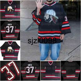 Sj98 CeoVintage Kevin Smith Fan Series BobHawks Hockey Jersey TV Jay and Silent Bob's Secret Stash Jerseys Embroidery Stitched Customise any