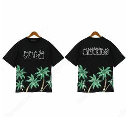 Summer PA Men Womens palm T-shirts Mans Stylist Tee Guillotine Bear palms Printed Short Sleeve Truncated Bears Angles Tees angel t shirt 2030 men 6540