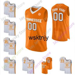 Wsk 2020 Custom Tennessee Basketball Jersey College 5 Admiral Schofield 12 Tobias Harris 1 Josh Richardson 53 Bernard King