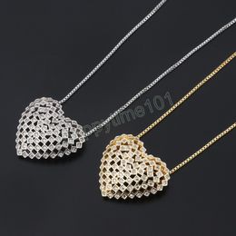 Fashion Heart Necklace Trend Charm Jewellery for Women Necklace European American Heart Shape Sexy Pendant Jewellery