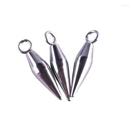 Charms WZNB 20Pcs Stainless Steel Olive Awl Geometry For Jewellery Making Earring Pendant Necklace Accessories Craft Diy Material