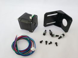 NEW ARRIVAL Nema17 Stepper motor 17HS15-1304S Plug Type with 1.8 degree 1.3 A Current 45 N.cm Torque 4 Wires with FREE BRACKET