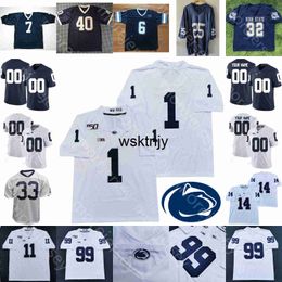 Wsk Custom PSU Penn State NCAA College Football Jersey Justin Shorter Jan Johnson John Reid Toney Yetur Gross-Matos McSorley Allen Joe Paterno