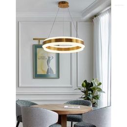 Chandeliers LED Personality Pendant Lamp Light Dining Art Chandelier Modern Minimalist Nordic Fashion Round Living Front Bar Creative
