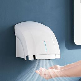 Dryers Fully Automatic Hand Dryer Smart Bathroom Hand Dryer 1800w Powerful Hot and Cold Wind Drying Hine Electric Air Dryer