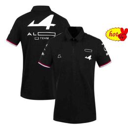 F1 Formula One Joint Car Series Tuta da corsa Estate T-shirt a maniche corte Polo con risvolto Asciugatura rapida Traspirante La3229 Acqo