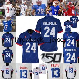 Thr SMU Mustangs Football Jersey Kerley Bryce McMorris Bryan Massey Isaiah Nwokobia DeVere Levelston Karl Taylor Turner Coxe Elijah Chatman Trevor Denbow Nelson Pa