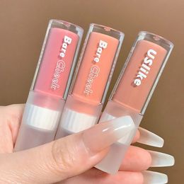 3 Colors Matte Liquid Blush Monochrome Lasting Natural Rouge Peach Blusher Easy To Color Contour Brighten Cheek Makeup Cosmetics