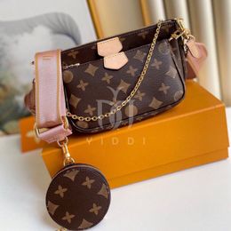 Designer Bag Three Piece Crossbody Women Mini wallet the tote bag Card Case Fashion Shoulder Bag