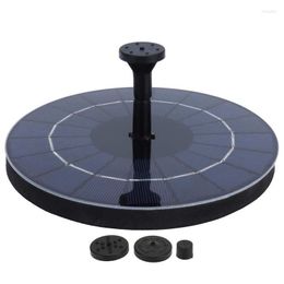 Garden Decorations 7.4V 3.5W Solar Water Fountain Round Floating Pond Landscape Decoration For Parks Pool