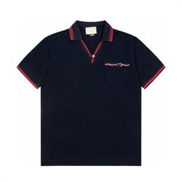 Luxury Mens Designer T Shirt Black Red Letter printed shirts Short Sleeve Fashion Brand Designer Top Tees M-3XL PM461