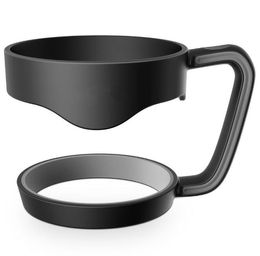 cheap Mugs Holder ForRocky Mountain Handle 840ml Plastic Cup Black Handle Hand Holder Fit Travel Mugs Drinkware Alkingline