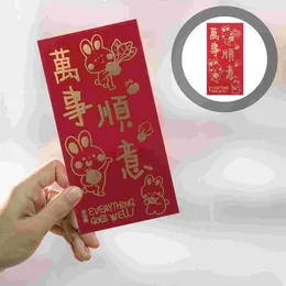 Gift Wrap Year The Red Envelope Traditional Envelopes Spring Festival Cartoon Patterns Exquisite Chinese Style Festive Decorations