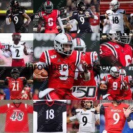 Thr Cincinnati Bearcats Football Jersey Ja'von Hicks Jaheim Thomas Taj Ward Miles Manigault Marcus Brown Wilson Huber Cole Smith Mason Fletcher Todd Bumphis