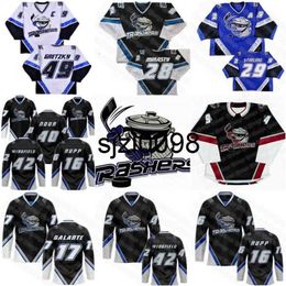 Sj98 CeoCobranded Danbury Trashers Jersey Brent Gretzky Mike Rupp Bayrack Galante Brad Wingfield Mirasty Scott Stirling Bren dan McCartin Regan MILE