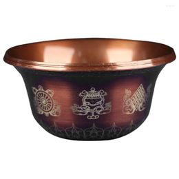 Bowls Water Supply Cup Holy Ritual Decor Copper Offering Table Top Altar Container Tabletop Sacrifice