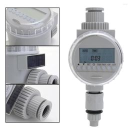 Watering Equipments Digital Timer Solar LCD Garden Irrigation Control System Power Auto Water Saving