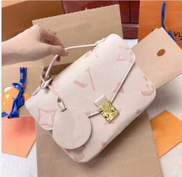 7A Genuine Leather High Quality Designer bags Womens Genuine Leather Handbag Messenger Oxidising Shoulder Bags Crossbody Bags Shopping Tote bag Purse