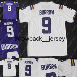 Thr 2019 Champions Patch Burreaux College Football Jersey 9 Joe Burrow Jerseys Stitched