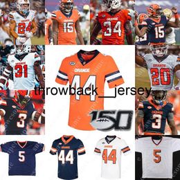 Thr Syracuse Orange Football Jersey Garrett Shrader Sean Tucker Mikel Jones Oronde Gadsden II Marlowe Wax Carlos Del RioWilson Donovan McNabb Dwight Freeney Joe Mor