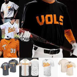 thr NCAA Tennessee Volunteers College Baseball jerseys Nick Senzel Beck Blade Tidwell Max Ferguson Drew Gilbert 34 Hollis Fanning 15 Shawn Scott 37 Brock Lucas Jerse