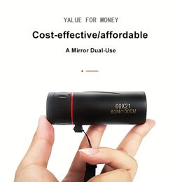 Portable Mini Monocular Telescope Outdoor Camping Travel Optical Scope