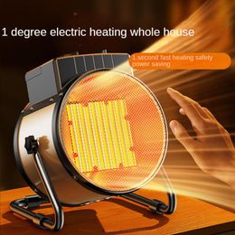 Fans 2000w Electric Heater Portable Desktop Fan Heater Ptc Ceramic Heating Warm Air Blower Home Office Warmer Hine for Winter