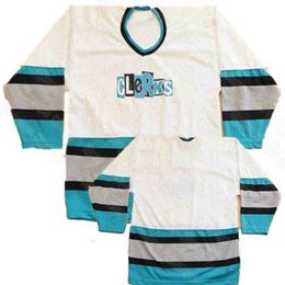 C2604 Vintage 1994 CLERKS MOVIE hockey jersey Sewing embroidery Customize any name and number jerseys