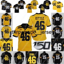 Thr NCAA Iowa Hawkeyes Football Jersey Kaevon Merriweather Terry Roberts Riley Moss Sebastian Castro Matt Hankins Jermari Harris Jay Higgins Caleb Shudak Tory Tayl