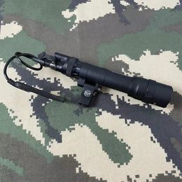 Sotac Airsoft Tactical Flashlight Push-button Tailcap Remote Switch For SF M340C M340V M640V M600DF M323V Hunting Light-Black