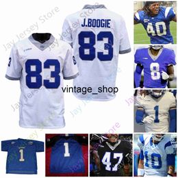 Vin Middle Tennessee State Football Jersey NCAA College Jay Ajayi Chase Cunningham Chaton Mobley Frank Peasant McDonald Gilchrist Windham