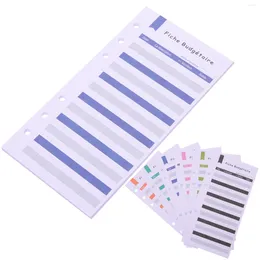 Gift Wrap Budget Card Practical Cards Cash Recording Expense Tracking Sheets Business Supply Planner