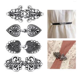 Brooches 4Pcs Mediaeval Cloak Clasp Vintage Style Clip Fasteners For Shirt Cape Women