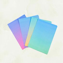 Gift Wrap 4 Sets Creative Gradient Envelopes Letter Paper Lovely Writing Stationery Envelope Set For Party Festive (4 And 2