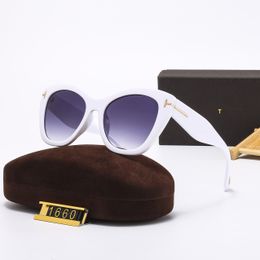 Cat's Eye Women's TOM Sunglasses Sunscreen Sunglasses Advanced Sense 2023 New Anti UV Strong sunglasses Male 1660