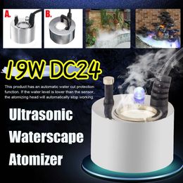 Appliances Led Air Humidifier 24v Ultrasonic Mist Maker Fogger Water Fountain Pond Atomizer Head Air Humidifier Nebulizer Home Decoration