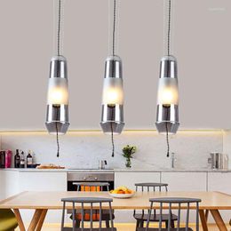 Pendant Lamps Nordic Led Crystal Industrial Glass Geometric Light Hanging Turkish Chandeliers Ceiling Design Lamp