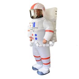 Inflatable Bouncers Playhouse Swings Spaceman Inflatable Costume Astronaut Blowing Up Costume Performance Body Wear-on Costumes Unisex for Adult 230603