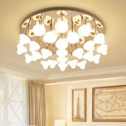 Ceiling Lights Nordic Led Light Living Room Bedroom Bedside Aluminium Home Decoration